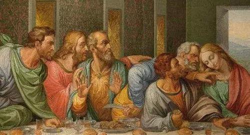 最后的晚餐的资料卡,耶稣与门徒共赴的永恒晚餐